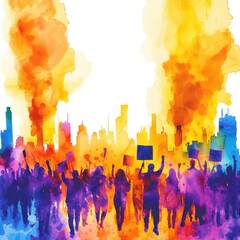 Human rights concept backgrounds paint adult.