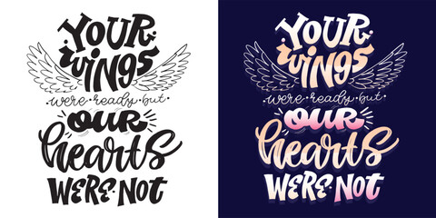 Cute hand drawn doodle lettering quote about remember love and lost. Lettering for t-shirt design, mug print, bag print, clothes fashion. 100% hand drawn vector image.