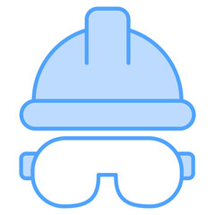 Ppe Blue Icon Element For Design
