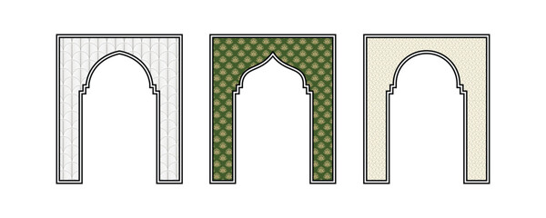 Frame of abstract floral pattern in circular ornamental mandala with vintage ethnic design and decorative symmetrical art illustration