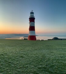Fototapeta premium Lighthouse at sunrise