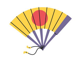 Japanese fan cartoon design element