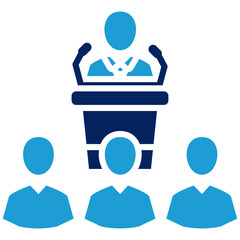 Public Speaking  Icon