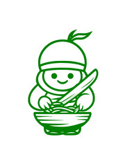 Minimal vector illustration suitable for modern t-shirts and poster design.