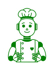 Minimal vector illustration suitable for modern t-shirts and poster design.