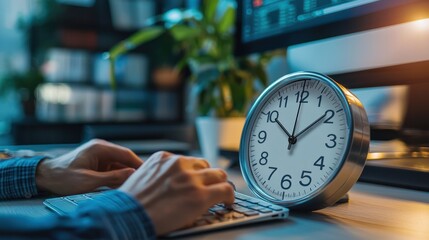 manager monitoring team's time usage and task efficiency using time tracker
