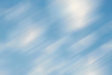 Speed background of white and soft blue. Abstract backdrop of speed lines. Concept of mixing colors, fast brush, dynamic, minimal, motion, modern, cool for wallpaper, print, banner, pattern. 