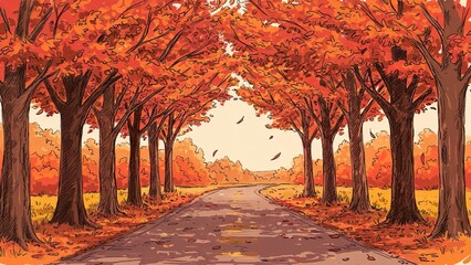 The Path Where Spring, Summer, Autumn, and Winter Stayed