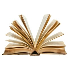 Fototapeta premium An opened book reading pages publication.