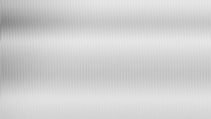 White ribbed glass texture with soft grey frosted waves. Fluted panel vector evokes light, airy feel. Embossed, striped, minimalist design—ideal for acrylic or polycarbonate surfaces and modern decor.
