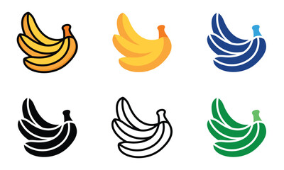 Banana Icon (Multiple style).