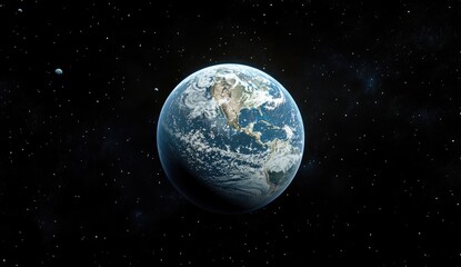 Fototapeta premium Earth in the vast cosmos