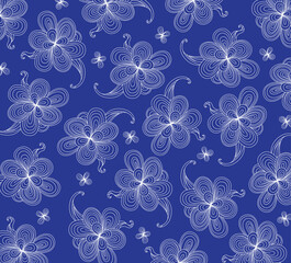 Vector motifs ikat floral paisley embroidery background geometric ethnic oriental pattern