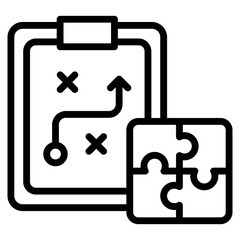 Problem Solving Plan Icon