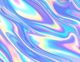 Obraz premium Abstract holographic neon foil background, holographic paper blurred background,