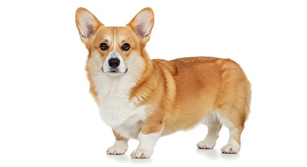 Pembroke welsh corgi portrait