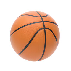 Fototapeta premium Basketball isolated on transparent background