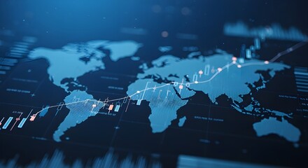 Naklejka premium Fondo creativo de Forex