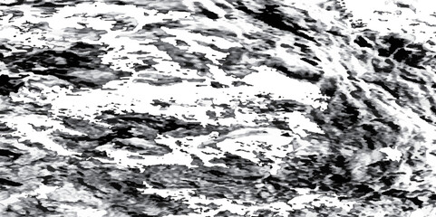 Obraz premium Dirty drop splatter black stain grunge texture art banner noise grit bolt wrapping paper . black and white messy scratch cracked background .