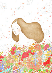 Blooming Through Winter – A Celestial Woman’s Quiet Spring