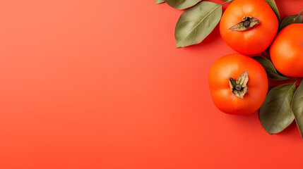tomatoes on orange background
