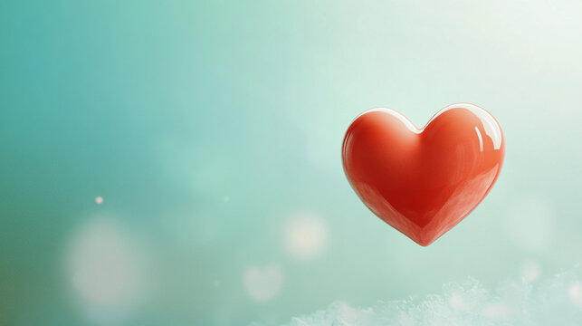 Red heart shape love romance valentine's day greeting card background wallpaper stock photo image download