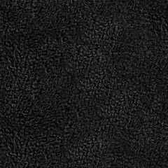 Seamless 4k photo texture of black colored fleece cloth material.