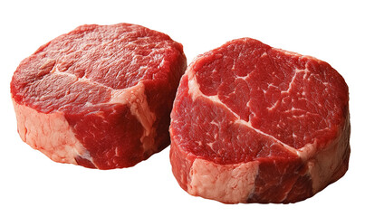 Fototapeta premium Fresh Raw Beef Tenderloin Steaks
