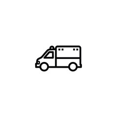 Ambulance Vehicle Emergency Icon