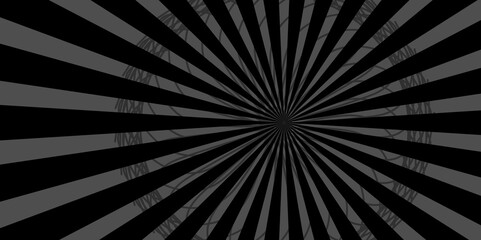 Abstract minimal Seamless retro vintage burst sunrise sunbeam element spiral striped illustration. abstract beam flare banner, cartoon, template geometric creative design .