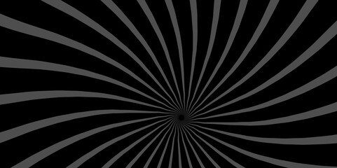 Abstract minimal Seamless retro vintage burst sunrise sunbeam element spiral striped illustration. abstract beam flare banner, cartoon, template geometric creative design .