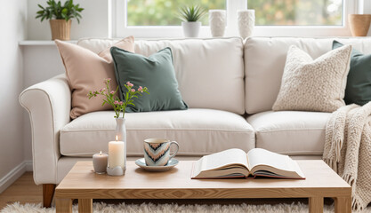 Obraz premium living room interior