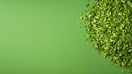 green grass on a green background