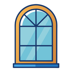 stained glass window icon