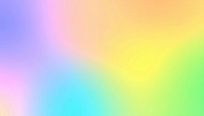 Obraz premium Chromatic Canvas: A radiant gradient of colors, seamlessly blending soft hues in a visually stunning display.