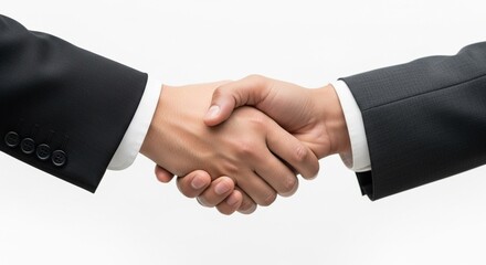 handshake between two businessmen
