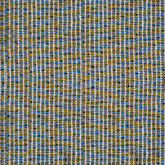 Seamless 4k photo texture of brown and blue woven carpet material.