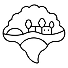 illustration of a man in a boat