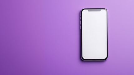 mobile phone with blank screen