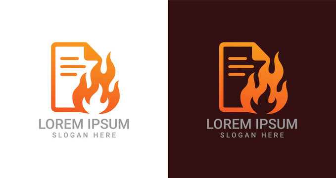 Document Burning Fire Emblem of Destruction and Data Loss
