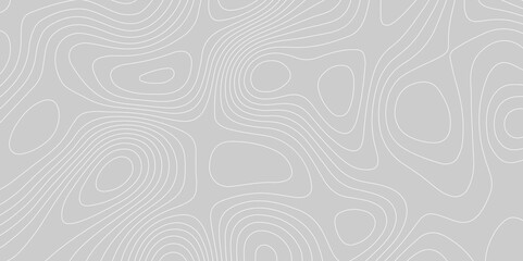 Abstract grey topographic contour lines on a smooth background. Minimalist elevation map pattern ideal for tech, architecture, or nature-themed designs, wallpapers, or modern digital art concepts.