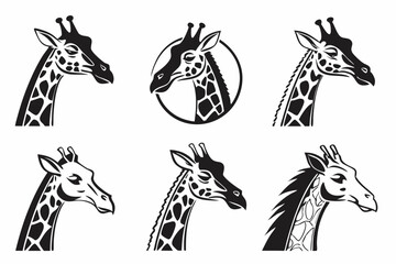 Naklejka premium giraffe vector illustration