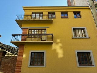 Budapest building facade.