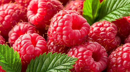 raspberry fruit background