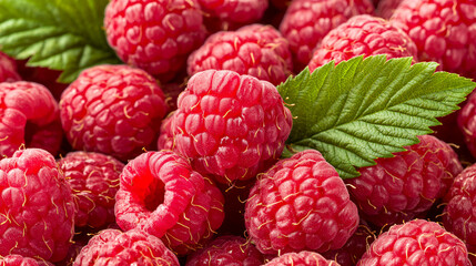 raspberry fruit background