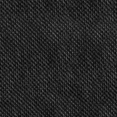 Seamless 4k photo texture of black synthetic perforated polyester cloth.
