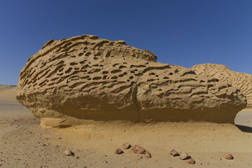 The Whale Desert, also known as Wadi Al Hitan, Egypt