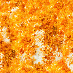 Seamless 4k photo texture of honey cake with cream.