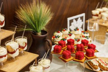 sweet table desserts, Candy bar