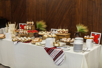 sweet table desserts, Candy bar